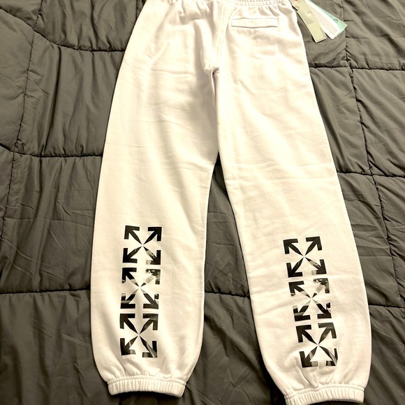 OFF-WHITE LOGO SWEATPANTS